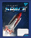 Набір шкільних зошитів 15шт А5/36 лін. YES Space 766433, фото 5