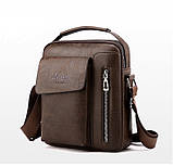 Чоловіча сумка через плече Барсетка Чоловіча сумка для документів, фото 3