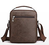 Чоловіча сумка через плече Барсетка Чоловіча сумка для документів, фото 4