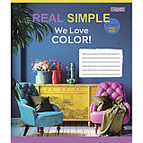 Набір шкаільних зошитів 10шт  1Вересня We love color! 48 аркушів лінія 766729, фото 3