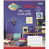 Набір шкаільних зошитів 10шт  1Вересня We love color! 48 аркушів лінія 766729, фото 6