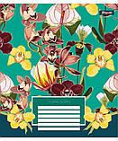 Набір шкільних зошитів 10шт А5/48 кл. 1В Floral series 766436, фото 4