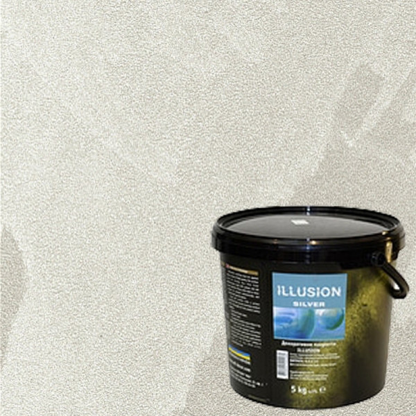 ILLUSION SILVER 5кг, ІЛЮЗІЯ СІЛЬВЕР ЕЛЬФ ДЕКОР