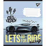Набір шкаільних зошитів 10шт  Yes Lets go for ride 60 аркушів клітинка 766746, фото 4