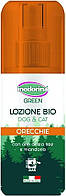 Лосьон Inodorina Lozione Bio Green Orecchie с маслом чайного дерева для очистки ушей кошек и собак, 100 мл