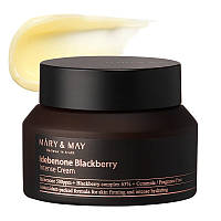 Антивозрастной увлажняющий крем для лица с идебеноном Mary&May Idebenone Blackberry Intense Cream 70 мл