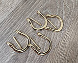 Ручки для сумки акрилові під бамбук пари 155*110 мм з тримачами, фото 3