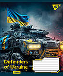 Набір шкільних зошитів 10шт А5/60 кл. YES Defenders of Ukraine 766469, фото 4