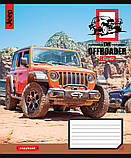 Набір шкільних зошитів 10шт А5/60 лін. 1В The offroader 766479, фото 5