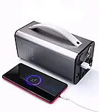 Портативна зарядна станція повербанк Power Station 220V/2xUSB, 68000 mAh 180W, фото 5