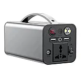 Портативна зарядна станція повербанк Power Station 220V/2xUSB, 68000 mAh 180W, фото 8