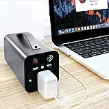 Портативна зарядна станція повербанк Power Station 220V/2xUSB, 68000 mAh 180W, фото 3