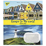 Набір шкаільних зошитів 5шт  Yes Escape to the world 96 аркушів лінія 766770, фото 3
