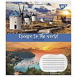 Набір шкаільних зошитів 5шт  Yes Escape to the world 96 аркушів лінія 766770, фото 4
