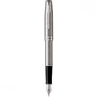 Ручка перьевая Parker SONNET 17 Stainless Steel CT FP F 84 211 MK official