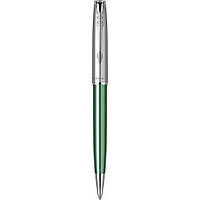 Ручка шариковая Parker SONNET 17 Essentials Metal & Green Lacquer CT BP 83 332 MK official