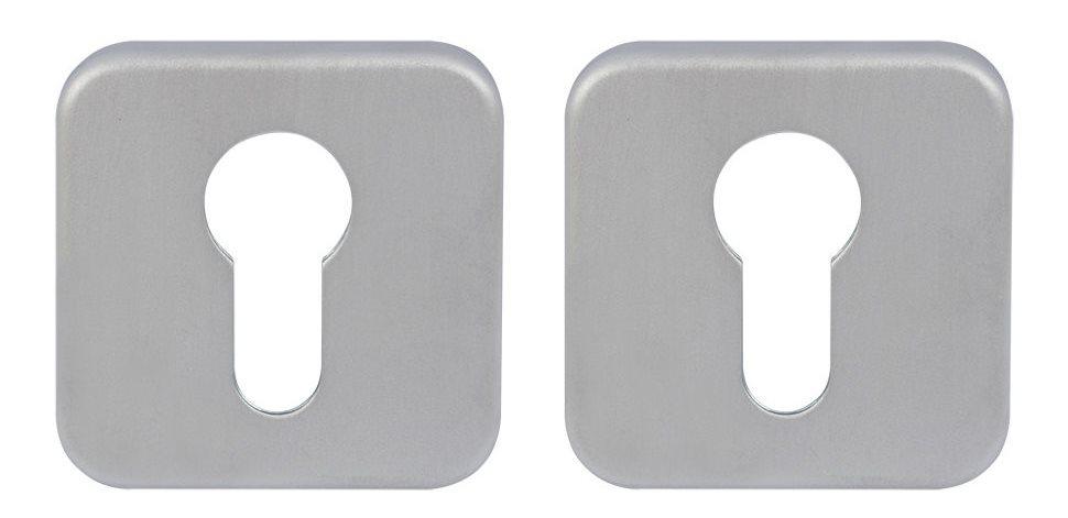Накладка під циліндр PZ URFIC 5255 inox нікель (Португалія)