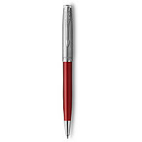 Ручка шариковая Parker SONNET 17 Essentials Metal & Red Lacquer CT BP 83 632 MK official