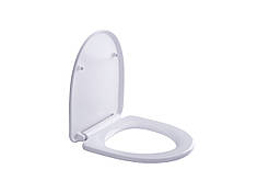 Сидіння для унітаза EUR TS-2585 дюропластове, Soft Close, метал.кріпл.