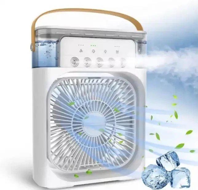 Портативний 4в1 вентилятор, охолоджувач, кондиціонер, ароматизатор AIR COOLER FAN