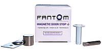 Стопор дверной напольный магнитный Fantom Premium прозрачный (Австралия)