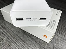 Зовнішній акумулятор для Xiaomi MI Power Bank 30000mAh Повербанк, портативна батарея, фото 4