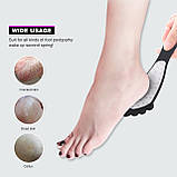 Пилка для ніг з лазерним напиленням / двостороння терка (для педикюру) 196, фото 3