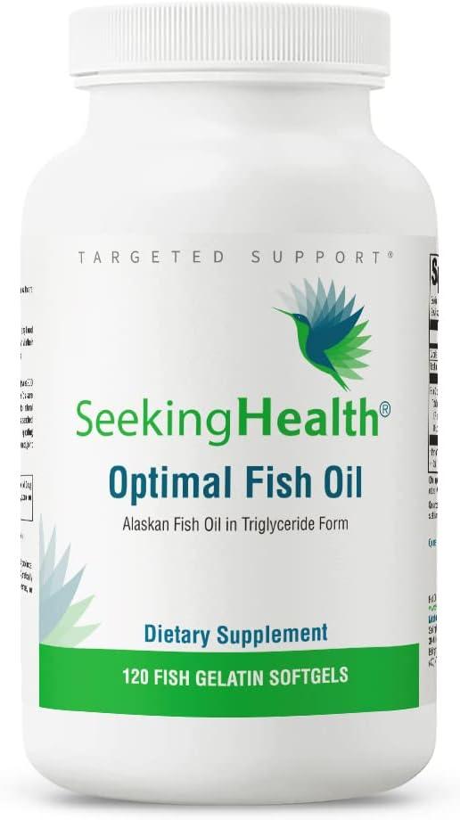 Seeking Health Optimal Fish Oil / Оптимальний риб'ячий жир із минтая 120 капсул