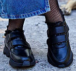 Черевики жіночі шкіряні великого розміру від виробника модель ЛС23-КР-8360ДБ, фото 2