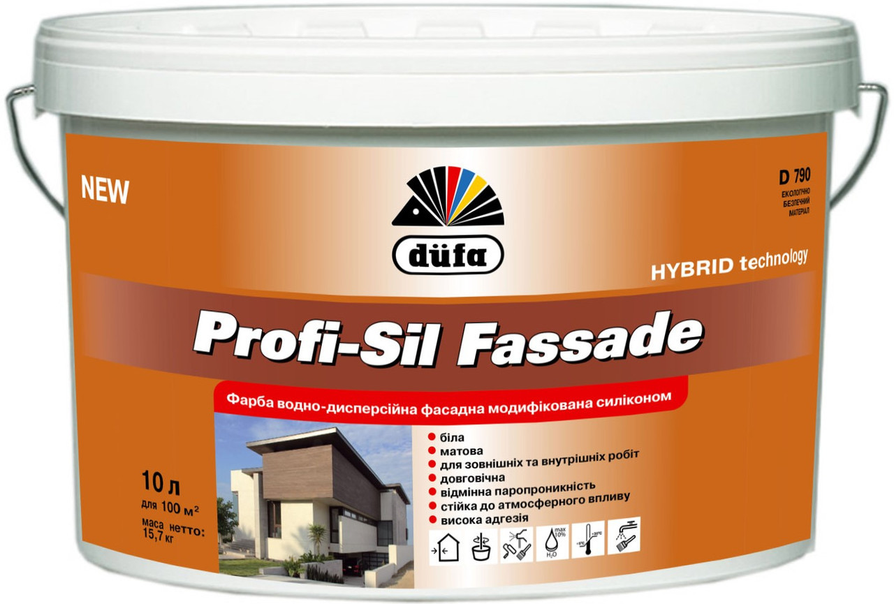 ФАРБА D 790 Profi-Sil Fassade модифікована сіліконом 14 кг