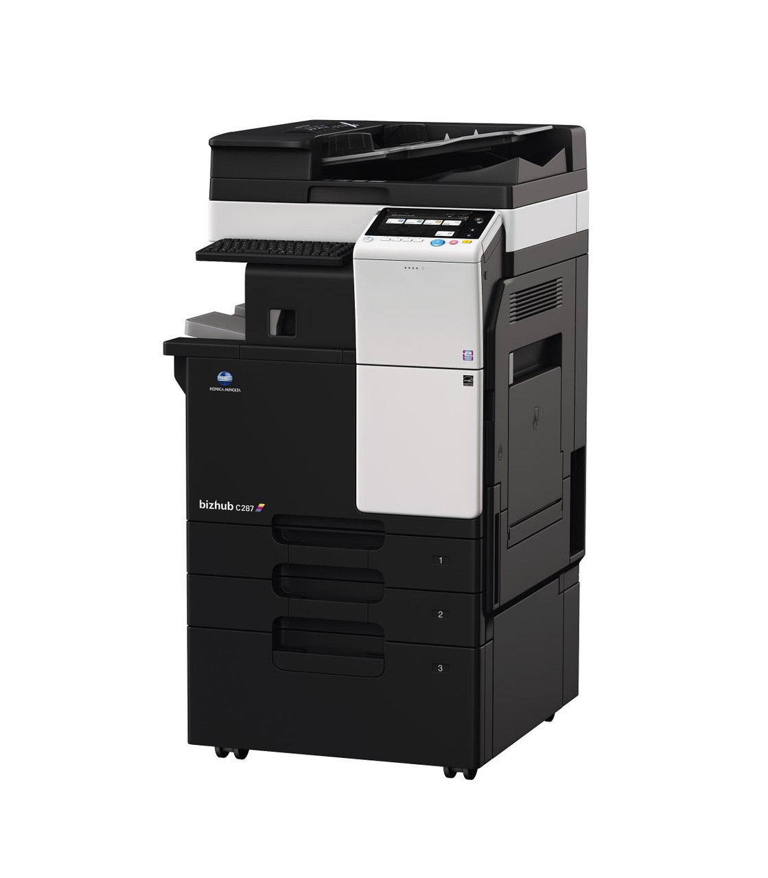 Konica Minolta bizhub C287 – повнокольорове МФУ, A3, 28 стор/хв, копір, принтер, сканер, дуплекс
