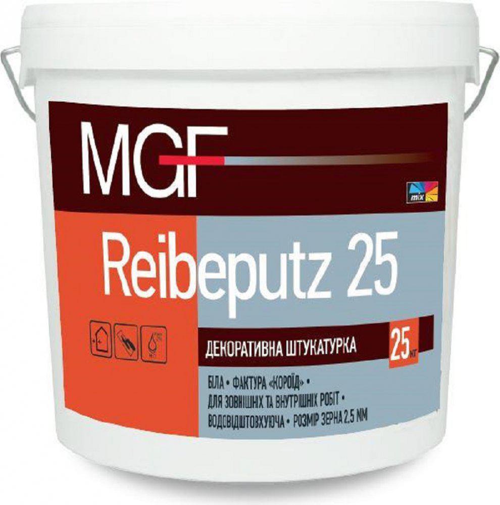 Штукатурка MGF Reibeputz 25 25 кг Короед