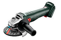 Аккумуляторная угловая шлифмашина Metabo W 18 7-125 с кейсом METABOX 165 L (602371840)