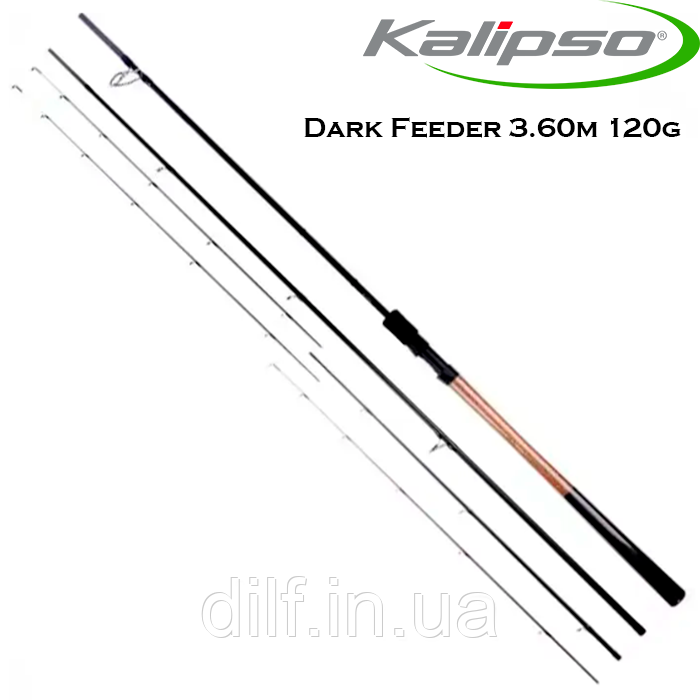 Вудилище фідерне Kalipso Dark Feeder 3.60m 120g