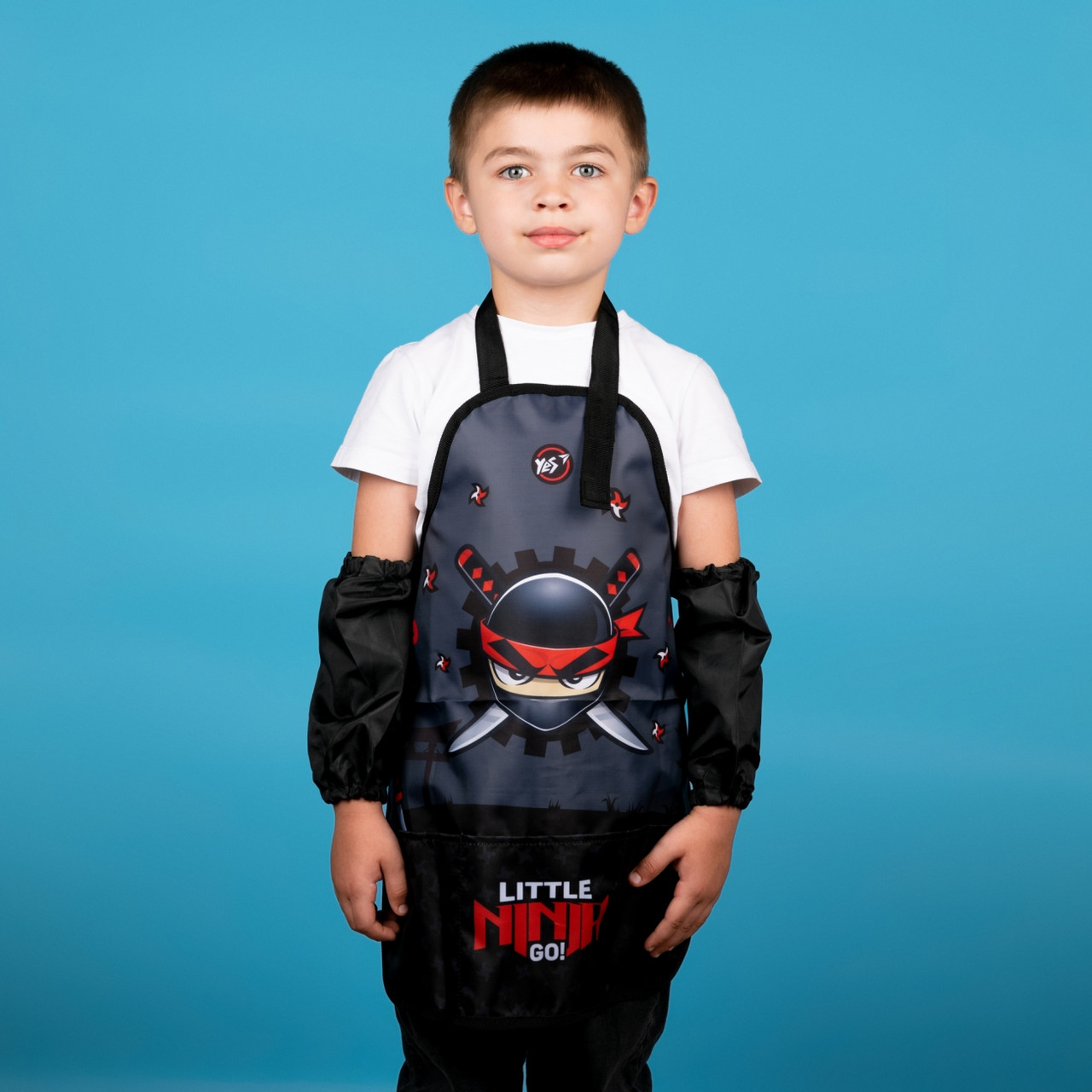 Фартух для творчості YES Ninja з нарукавниками