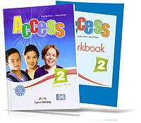 Access 2, Student's book + Workbook / Учебник + тетрадь английского языка