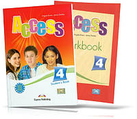 Access 4, Student's book + Workbook / Учебник + тетрадь английского языка