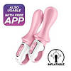 Анальний смарт-вібратор надувний Satisfyer Air Pump Booty 5 Connect App Red, фото 8