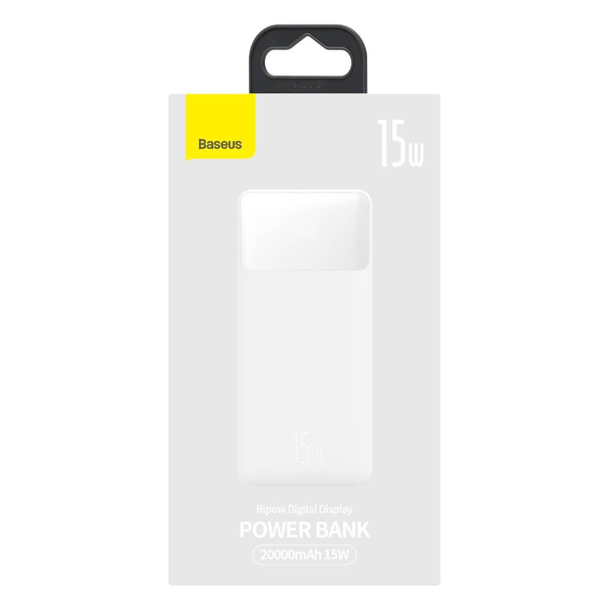 Повербанк Baseus 20000 mah 15w power Bank