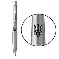 Ручка шариковая Parker URBAN UKRAINE Metro Metallic CT BP Трезубец 30335_T001b MK official