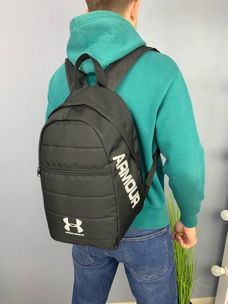 Невеликий чоловічий міський рюкзак, містка сумка з міцної тканини для міста, тренувань і подорожей
