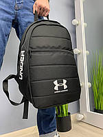 Модний міський рюкзак у чорному кольорі для чоловіків і жінок, стильна текстильна сумка для подорожей