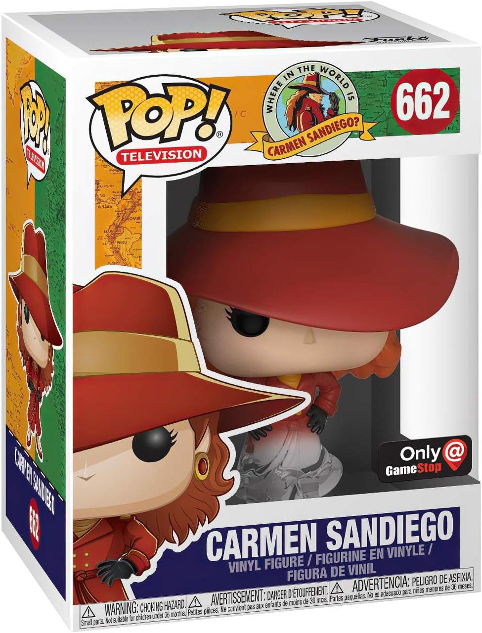 Carmen sandiego clearance funko pop