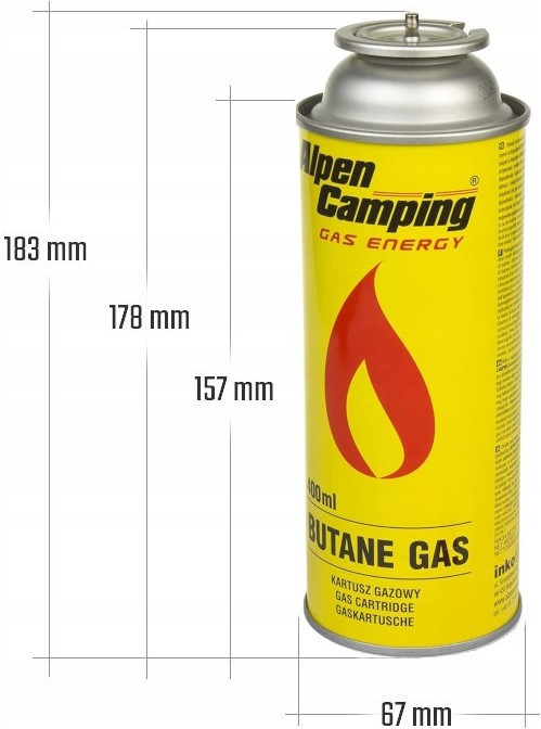 Фото Набор газовых баллончиков ALPEN CAMPING, AP-4
