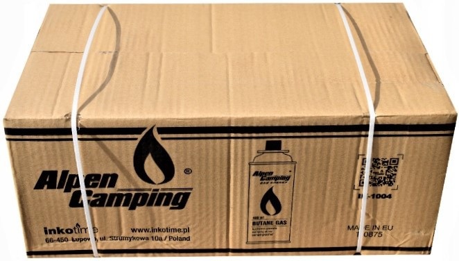 Характеристики Набор газовых баллончиков ALPEN CAMPING