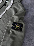 Чоловічий спортивний костюм Stone Island M1608 хакі ХХL, фото 4