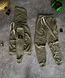 Чоловічий спортивний костюм Stone Island M1608 хакі ХХL, фото 7