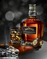 Картина по номерам - Виски Jack Daniel's 30х40 см