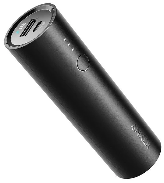 Універсальна мобільна батарея Anker PowerCore 5000 mAh Ultra-Compact Black — A1109G11