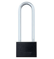 Навесной замок MUL-T-LOCK M10/C3 ClassicPro 4867 2KEY 102мм 9,5мм черный (Израиль)